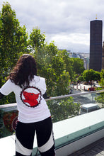 Load image into Gallery viewer, Red Doberman Shirt in White
